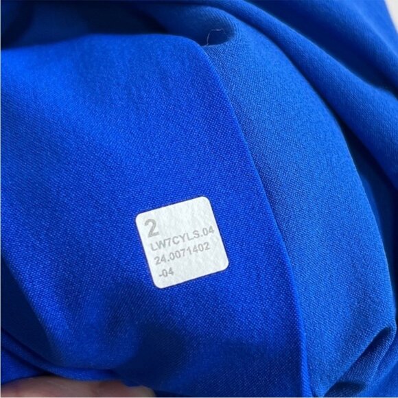 Lululemon NWT Lightweight High-Rise Relaxed Short 3" *Long Liner Cerulean Blue - Picture 11 of 13